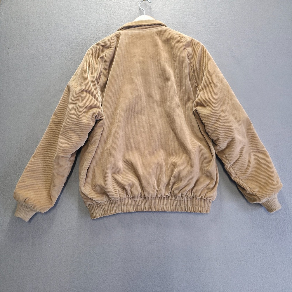 Vintage Lakeshire Men's Brown Corduroy Wool Lined Jacket Size Large Made in USA - Picture 7 of 10